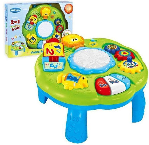 Tinny Toys Fezeedi Musical Toy Play Table Baby' S  Educational Table