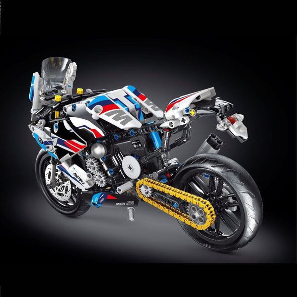 Tinny Toys blocks brick bike BMW  M 1000 RR 42130 model building kit build motorcycle