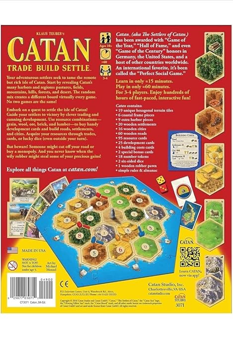 Tinny Toys catann Board